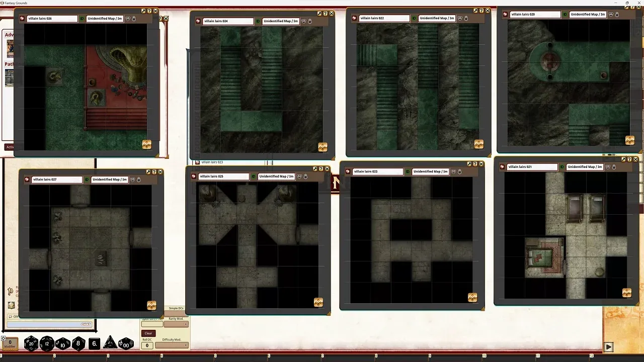 Pathfinder Flip-Tiles: Villain Lairs Set: Engle, Jason